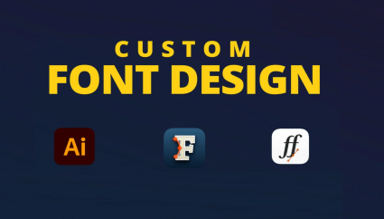 Design custom font services