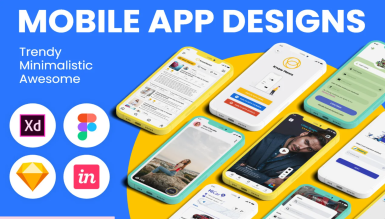 Design stunning mobile app ui ux design services