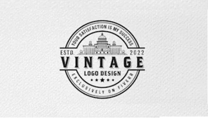 vintage logo services